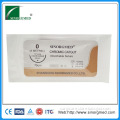 Absorbable surgical suture usp 4 chromic catgut with needle